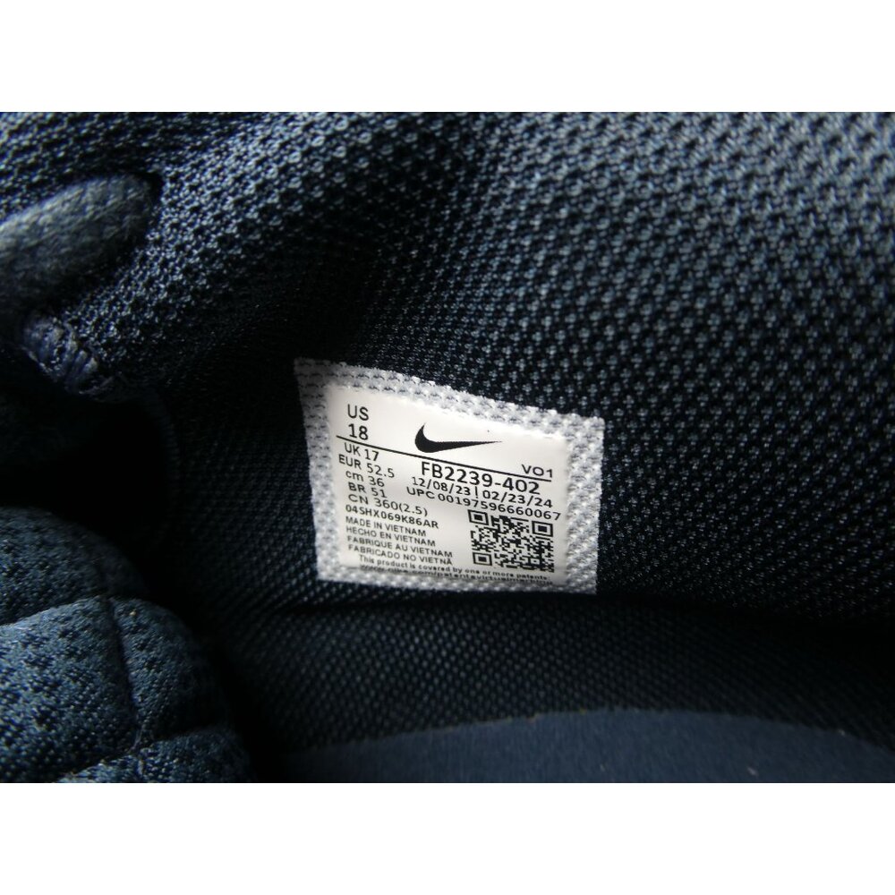 Nike LeBron Witness‎ 8 Armory Navy Green Frost Men's Size 18 - Picture 12 of 12